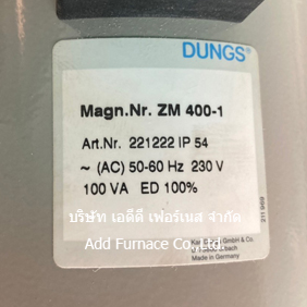 Dungs Solenoid Coil Magn.Nr.ZM 400-1 Dungs